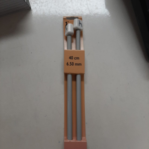 breinaalden met knop 6.5