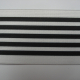 Gestreept Elastiek zwart-wit 6cm breed €3,50 p/m