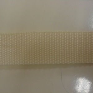 Tassenband 2,5 cm breed ecru