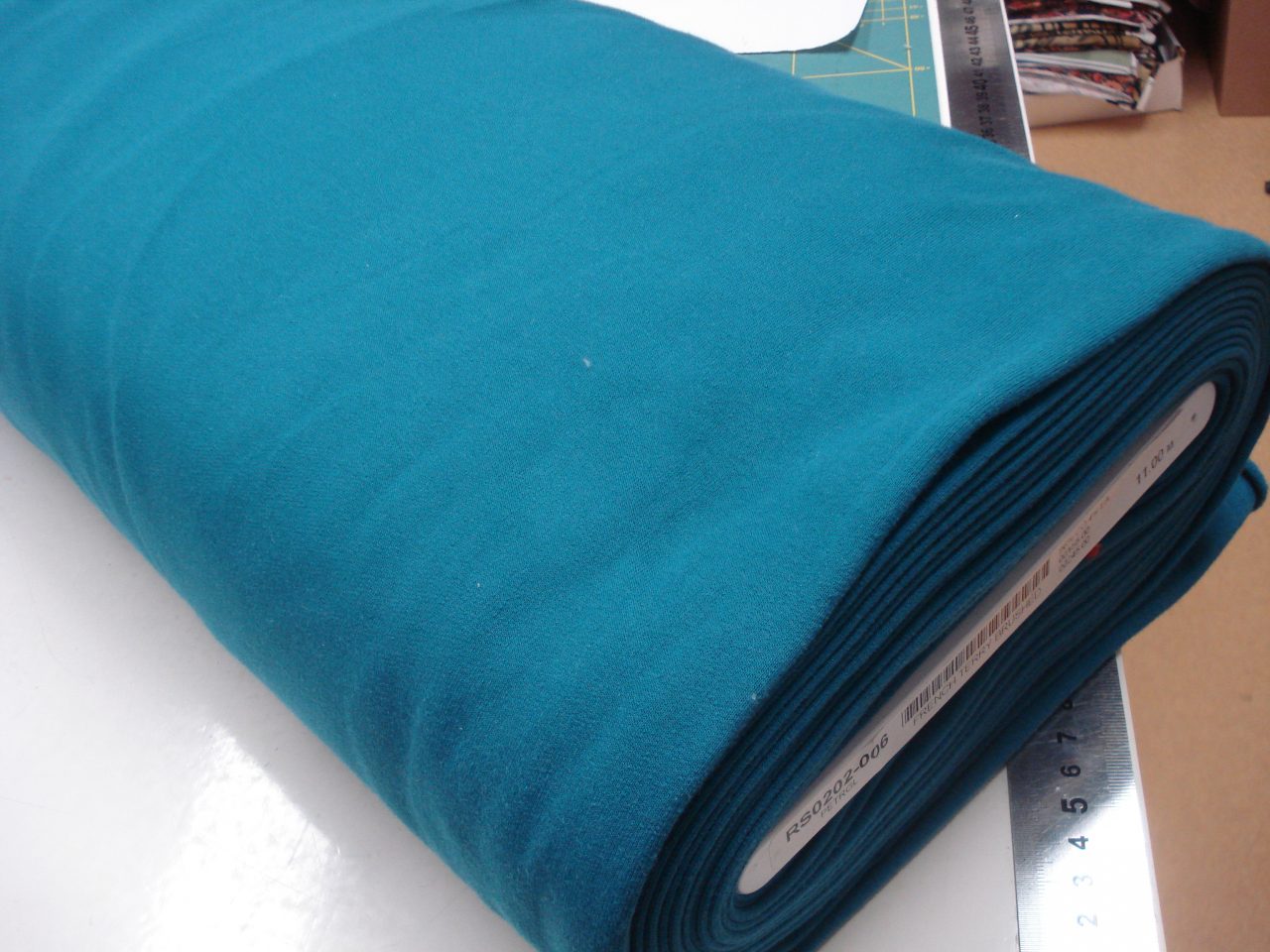 French Terry brushed Petrol €9,96 per meter