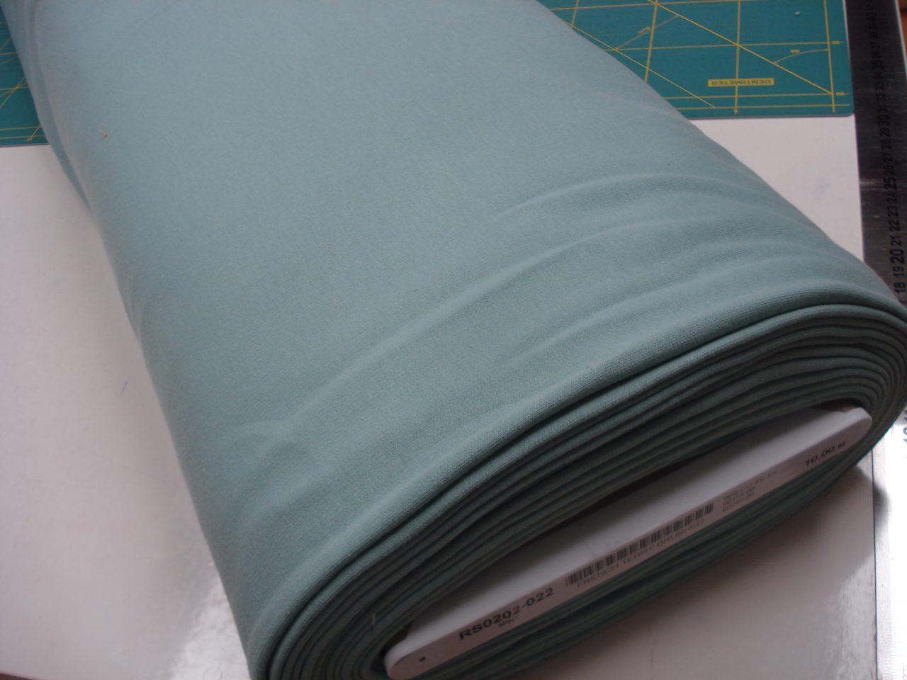 French Terry brushed Old green €9,96 per meter