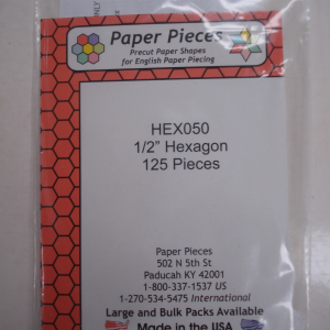 Paper Pieces HEX 050 125 stuks