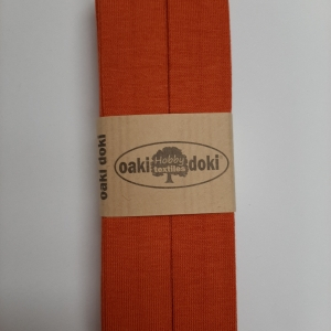 Biasband Tricot terra cotta 948