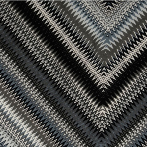 Viscose met grafische print zwart/wit € 9,00 p/m