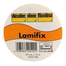 Vlieseline Lamifix glans opstrijkbaar 45 cm