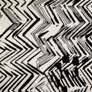 Milli Blu's Viscose satijn zwart/wit €22,00 p/m