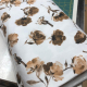 Katoenen tricot Family fabrics Roses and Birds €10,00 per 50cm