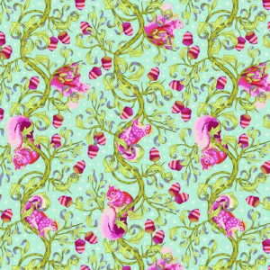 Tula Pink Tiny Beasts 125PWTP179 GLIMMER prijs per 25 cm