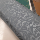 polyester stretch satijn grijs jaquard