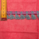 franje aqua/paars ca. 2,5 cm hoog