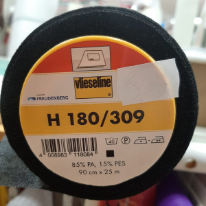 vlieseline H180 zwart