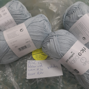 BSC29 rico baby cotton soft dk 4 bollen kleur 051 voor €8,80