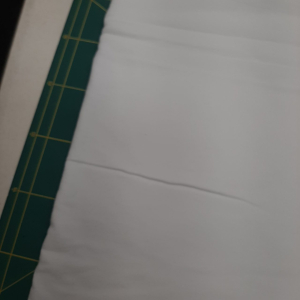 B53 coupon 100cm x 160cm katoenen french terry off white