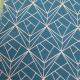 B40 coupon 110cm x 150cm katoenen tricot petrol zilver