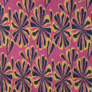 Qjutie Katoenen badstof jacquard flower