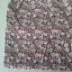 M 06 coupon 75cm x 140cm katoenen ribcord bloem