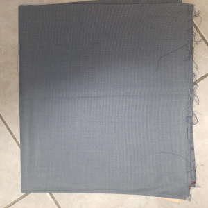 M 16 coupon 140cm x 150cm premium bamboe geweven blauw