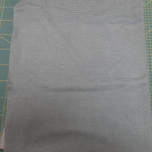 M 24 coupon 110cm x 160cm katoenen wafeltricot groen