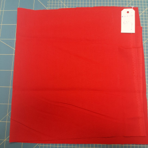 M 28 coupon 30cm x 150cm katoenen canvas rood