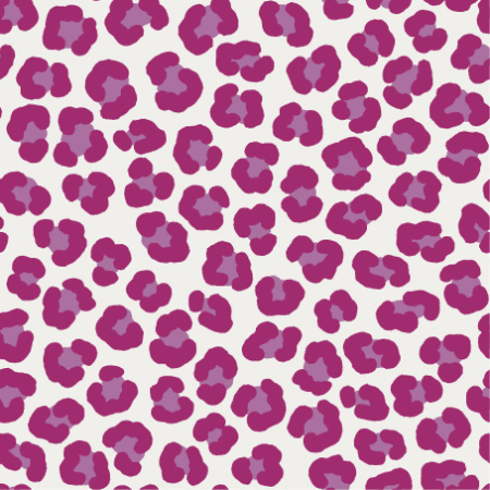Qjutie 2 Katoenen flanel panterprint