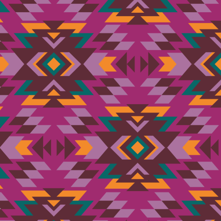 Qjutie 2 raincoat met aztec print
