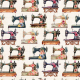 CD 3874 Happy place floral sweing machines