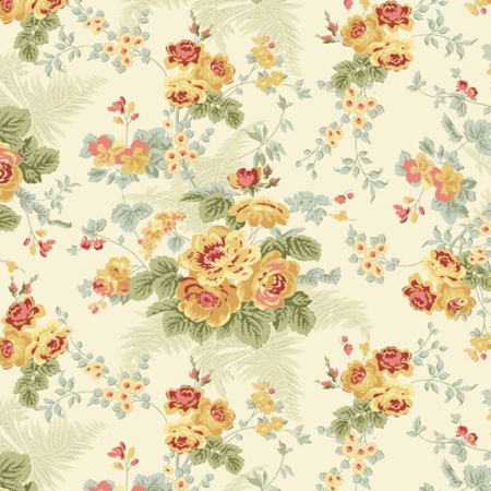 Marcus Fabrics Kathleen's Story R161754D cream