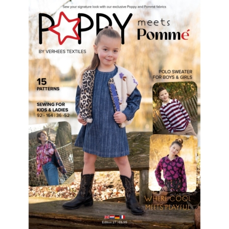 Poppy meets Pommé tijdschrift patronenboekje nr 27 najaar 2026
