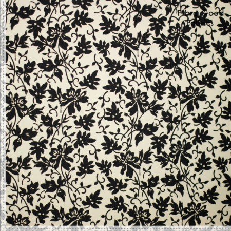 Fibre Mood 39 geweven katoenen poplin flowers