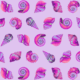 Tula Pink Floral Reef PWTP266 ultra violet lil shelly prijs per 25 cm